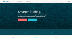 Desktop Screenshot of hireart.com